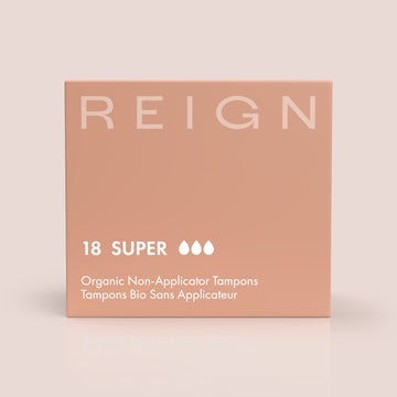 Organic Non-Applicator Tampons - Super Absorbency